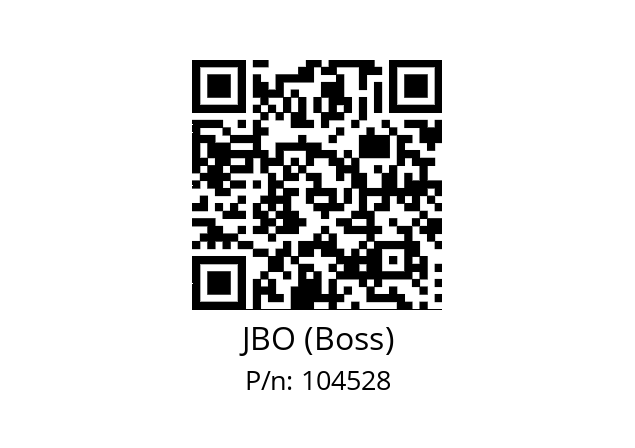   JBO (Boss) 104528