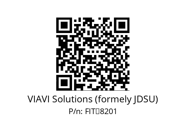   VIAVI Solutions (formely JDSU) FIT‐8201