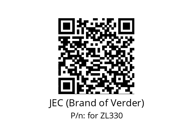   JEC (Brand of Verder) for ZL330