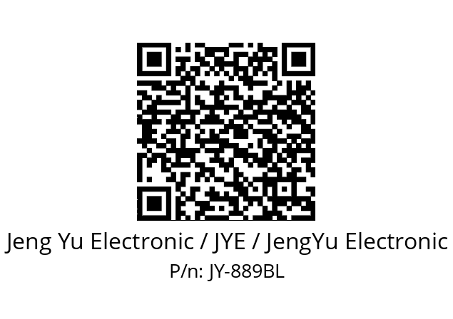   Jeng Yu Electronic / JYE / JengYu Electronic JY-889BL