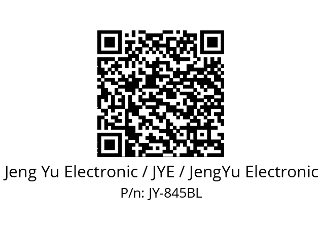   Jeng Yu Electronic / JYE / JengYu Electronic JY-845BL