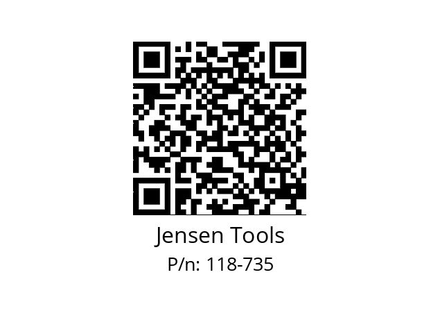   Jensen Tools 118-735