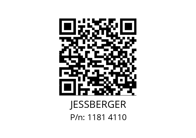   JESSBERGER 1181 4110