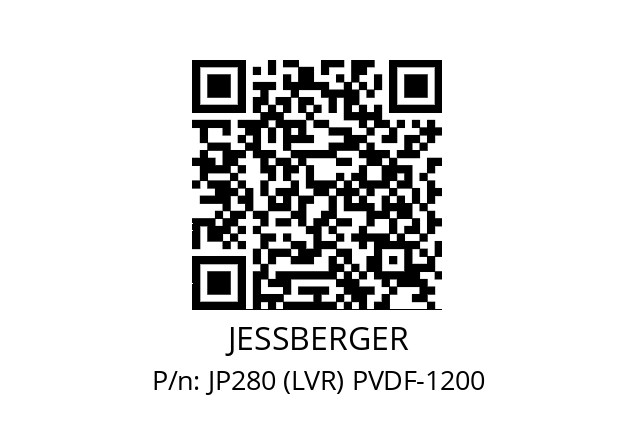   JESSBERGER JP280 (LVR) PVDF-1200