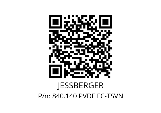   JESSBERGER 840.140 PVDF FC-TSVN