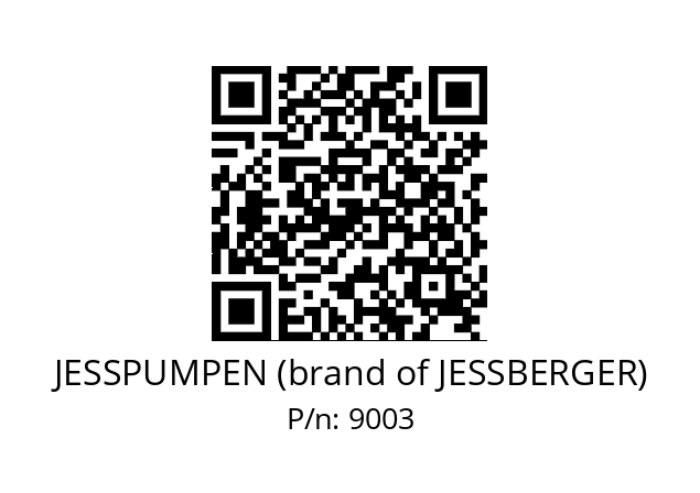   JESSPUMPEN (brand of JESSBERGER) 9003