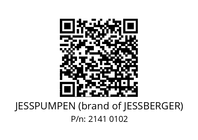   JESSPUMPEN (brand of JESSBERGER) 2141 0102