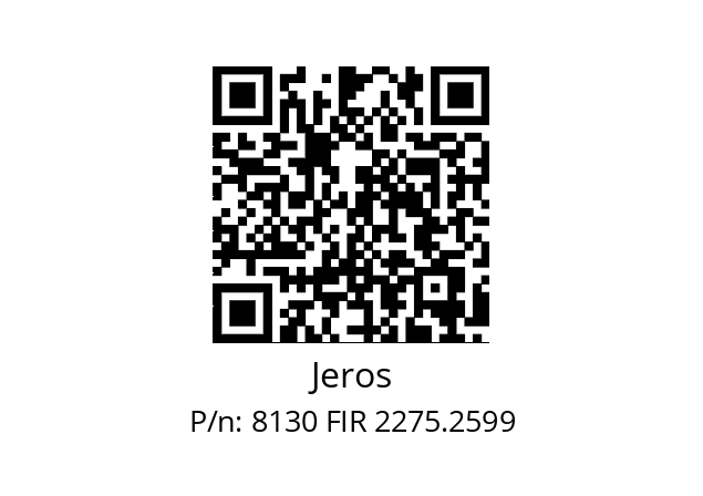   Jeros 8130 FIR 2275.2599