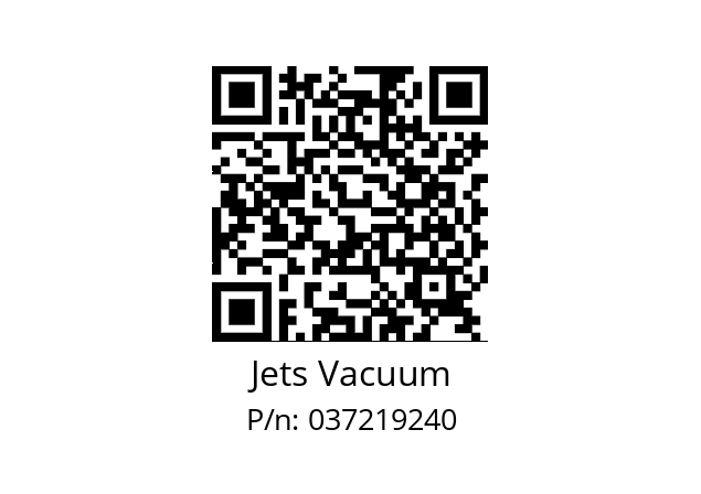   Jets Vacuum 037219240