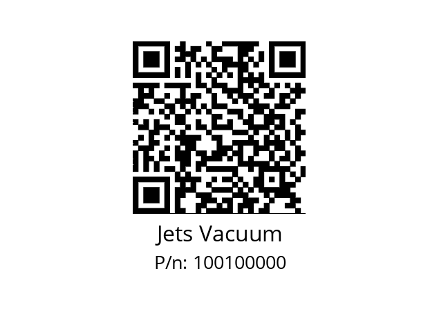   Jets Vacuum 100100000