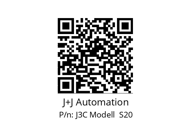   J+J Automation J3C Modell  S20