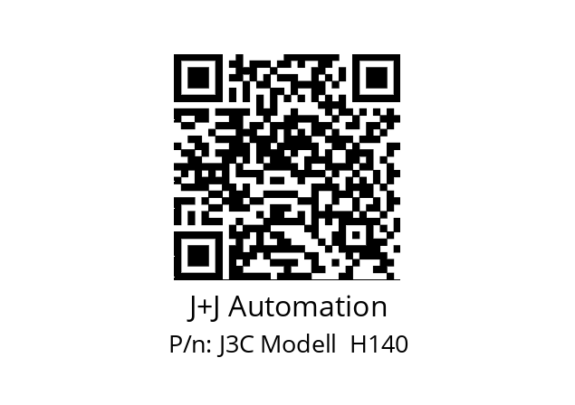   J+J Automation J3C Modell  H140