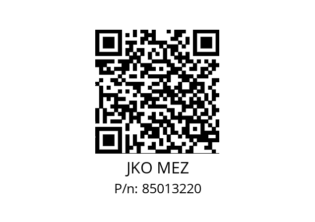   JKO MEZ 85013220