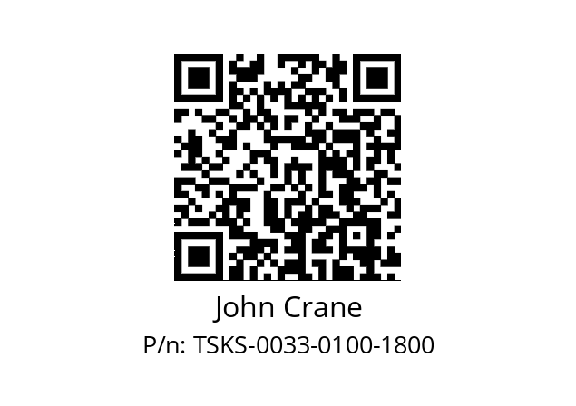   John Crane TSKS-0033-0100-1800