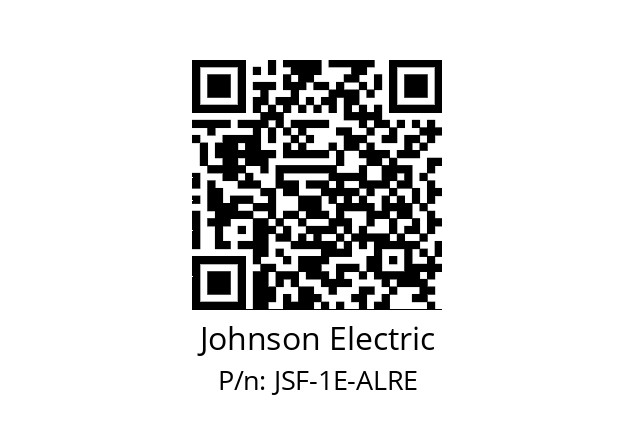   Johnson Electric JSF-1E-ALRE