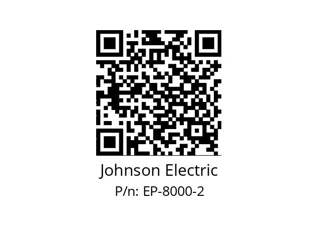   Johnson Electric EP-8000-2