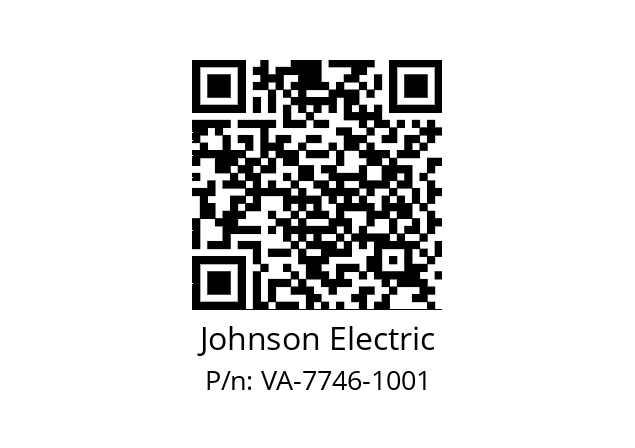   Johnson Electric VA-7746-1001