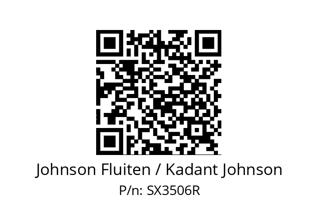   Johnson Fluiten / Kadant Johnson SX3506R