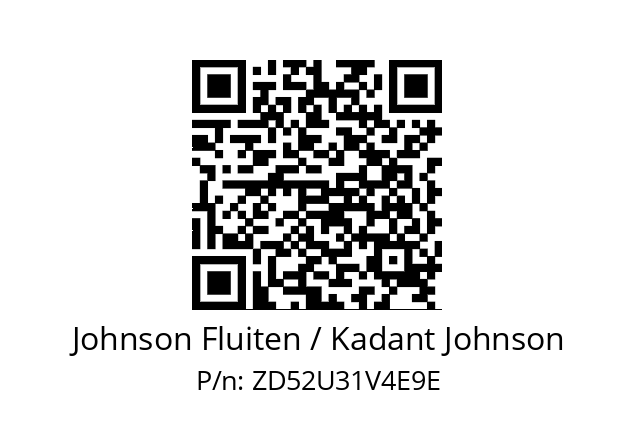   Johnson Fluiten / Kadant Johnson ZD52U31V4E9E