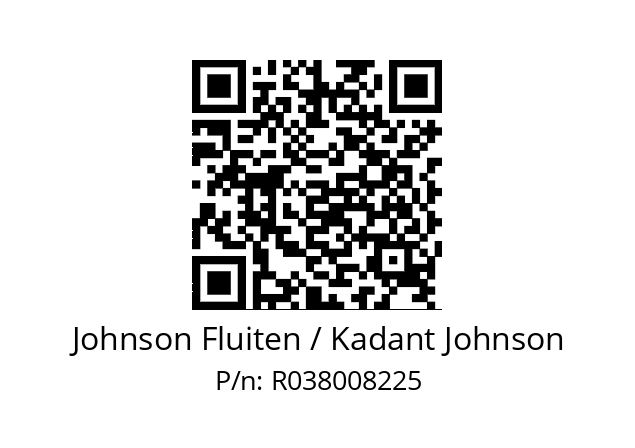   Johnson Fluiten / Kadant Johnson R038008225