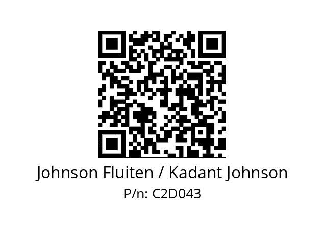   Johnson Fluiten / Kadant Johnson C2D043