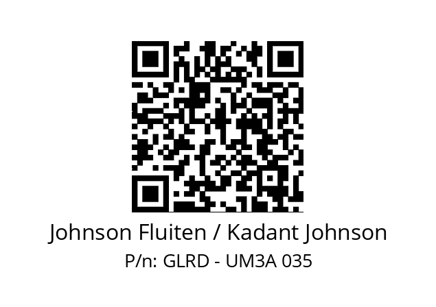   Johnson Fluiten / Kadant Johnson GLRD - UM3A 035