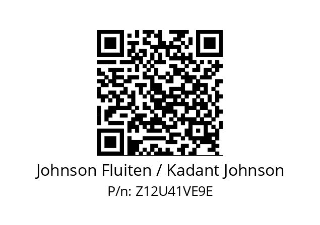   Johnson Fluiten / Kadant Johnson Z12U41VE9E