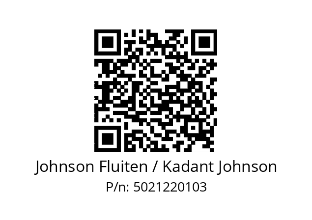   Johnson Fluiten / Kadant Johnson 5021220103