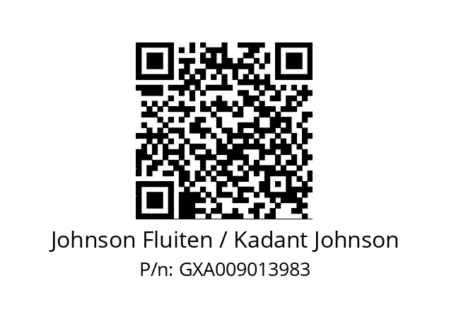   Johnson Fluiten / Kadant Johnson GXA009013983