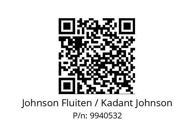   Johnson Fluiten / Kadant Johnson 9940532