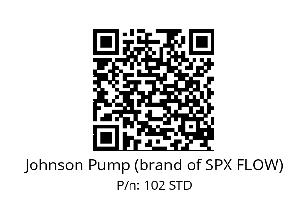   Johnson Pump (brand of SPX FLOW) 102 STD