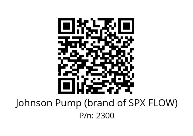   Johnson Pump (brand of SPX FLOW) 2300