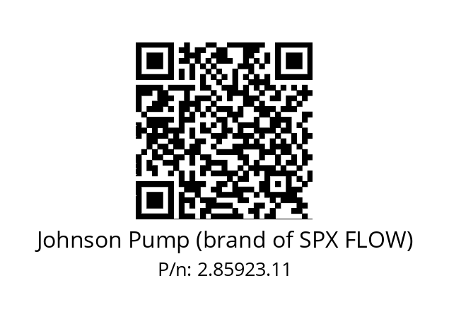   Johnson Pump (brand of SPX FLOW) 2.85923.11