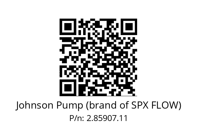   Johnson Pump (brand of SPX FLOW) 2.85907.11