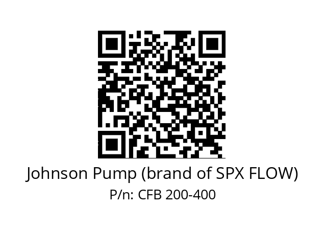   Johnson Pump (brand of SPX FLOW) CFB 200-400