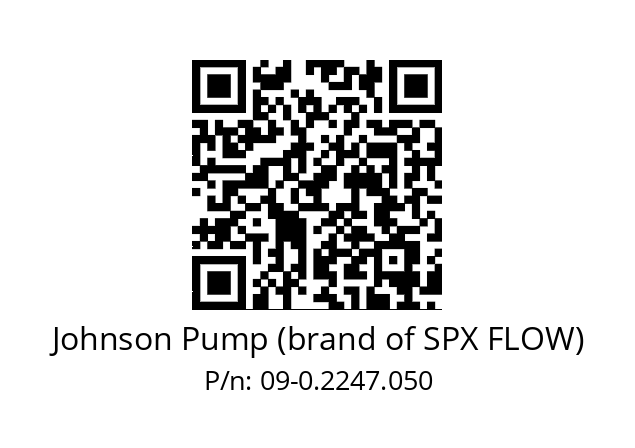   Johnson Pump (brand of SPX FLOW) 09-0.2247.050