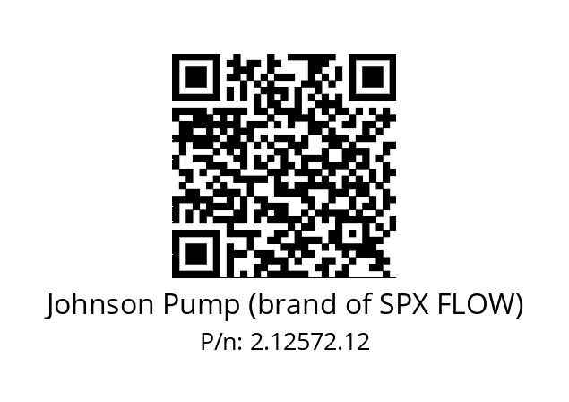   Johnson Pump (brand of SPX FLOW) 2.12572.12