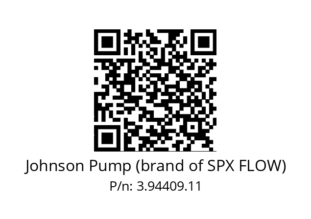   Johnson Pump (brand of SPX FLOW) 3.94409.11