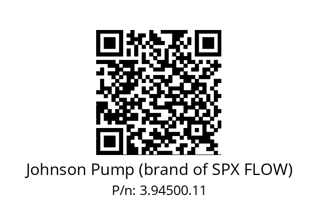   Johnson Pump (brand of SPX FLOW) 3.94500.11