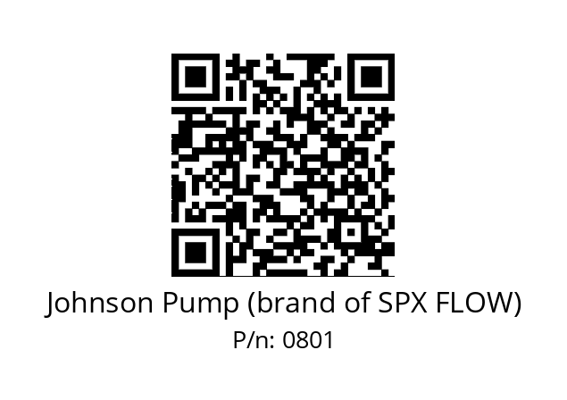   Johnson Pump (brand of SPX FLOW) 0801