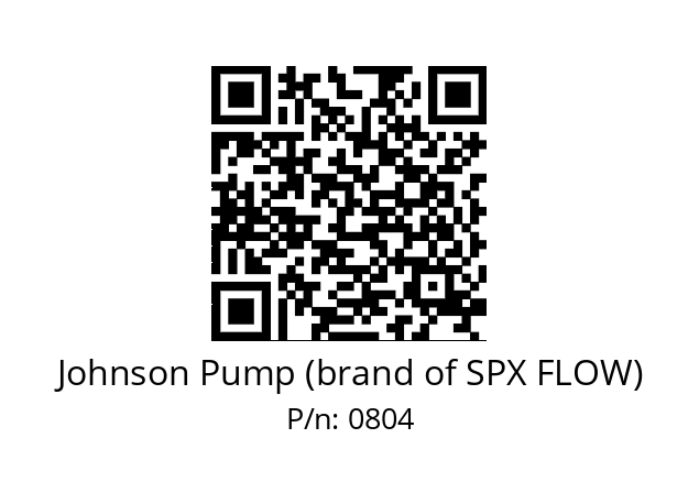   Johnson Pump (brand of SPX FLOW) 0804