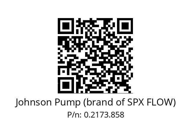   Johnson Pump (brand of SPX FLOW) 0.2173.858