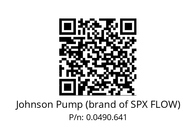   Johnson Pump (brand of SPX FLOW) 0.0490.641