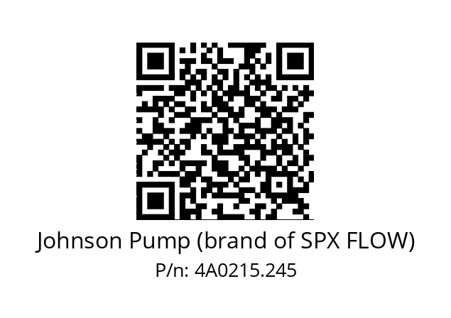   Johnson Pump (brand of SPX FLOW) 4A0215.245