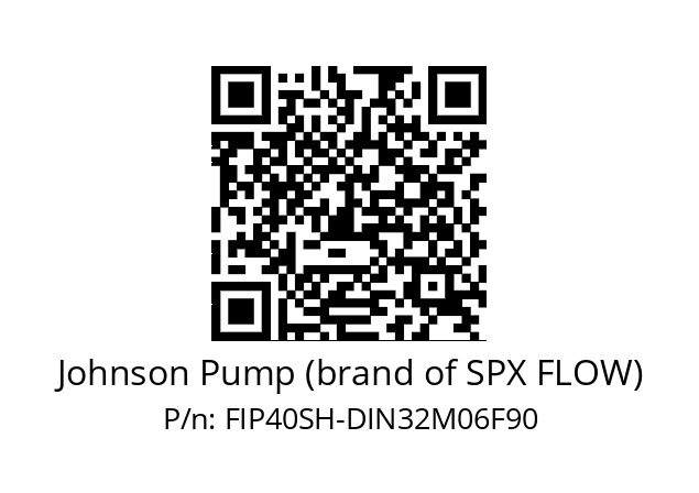   Johnson Pump (brand of SPX FLOW) FIP40SH-DIN32M06F90