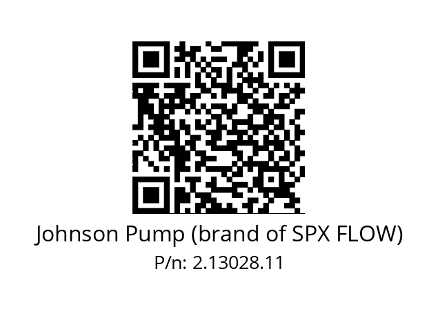   Johnson Pump (brand of SPX FLOW) 2.13028.11