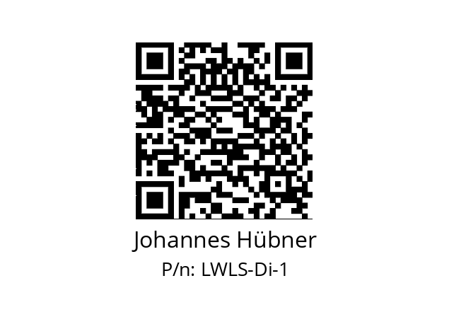  (ID: 18471) Johannes Hübner LWLS-Di-1