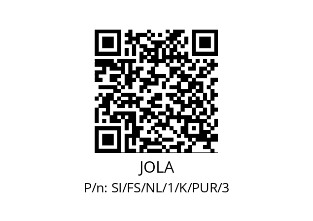   JOLA SI/FS/NL/1/K/PUR/3