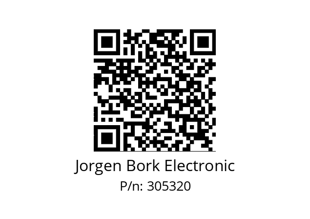   Jorgen Bork Electronic 305320