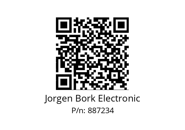   Jorgen Bork Electronic 887234